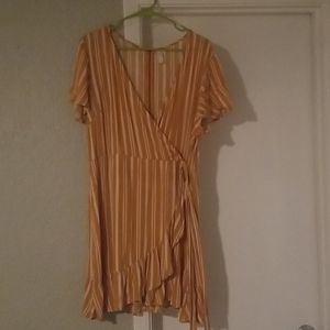 Ruffle skirted dress